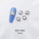 K9 Ultra-Shiny Flat-Back Rhinestones In White For Nail Art Decorations view 22