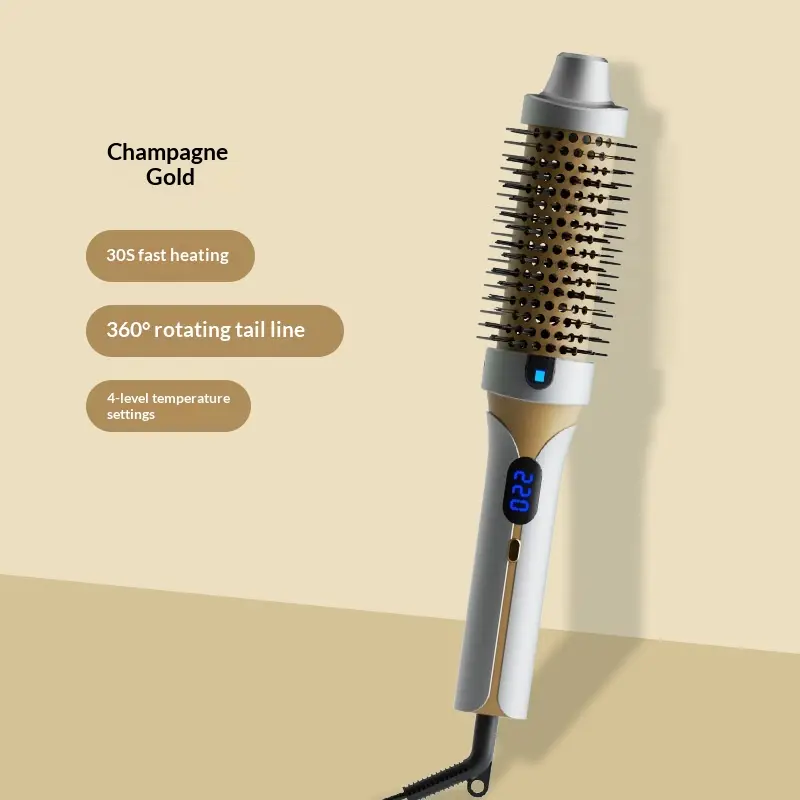 Smart Power-Off Hair-Care Fast-Heat Roller Curling Wand
