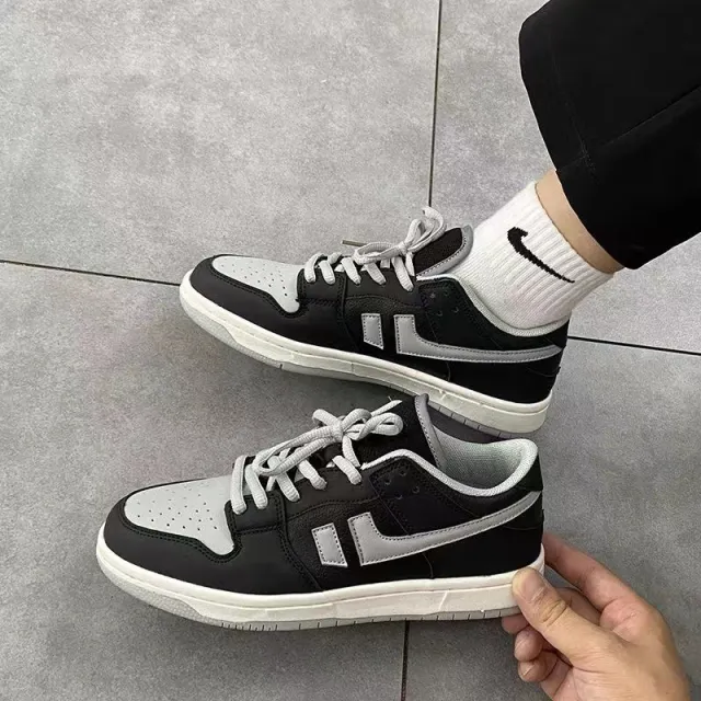 Women's Shadow Gray Shoes Skateboard Trendy Low top Platform Versatile Ins Casual Sneaker Gray - Shop at LoveMi