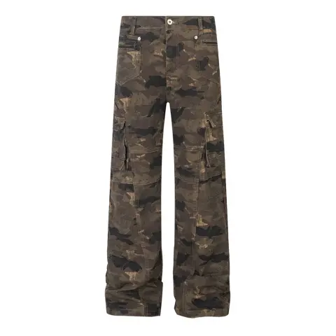 Fashion Work Clothes Camouflage Trousers for Men