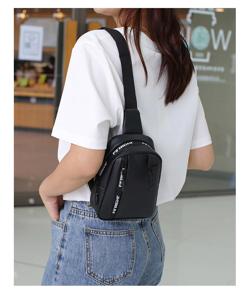 Women's Chest Bag Simple Fashion Color Contrast