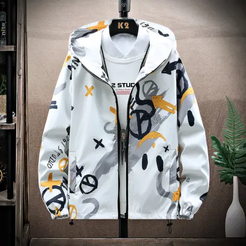 Spring and Autumn Trendy Coat Men