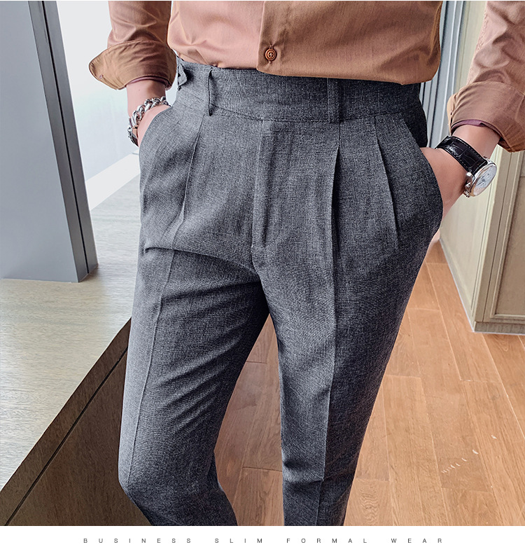 Title 6, Britische Business Slim Fit Westernhose für Her...