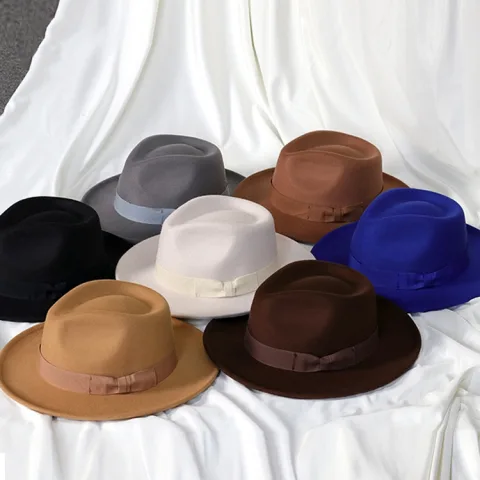 Bowknot Top Hat Love Hat Head Felt Cap Small