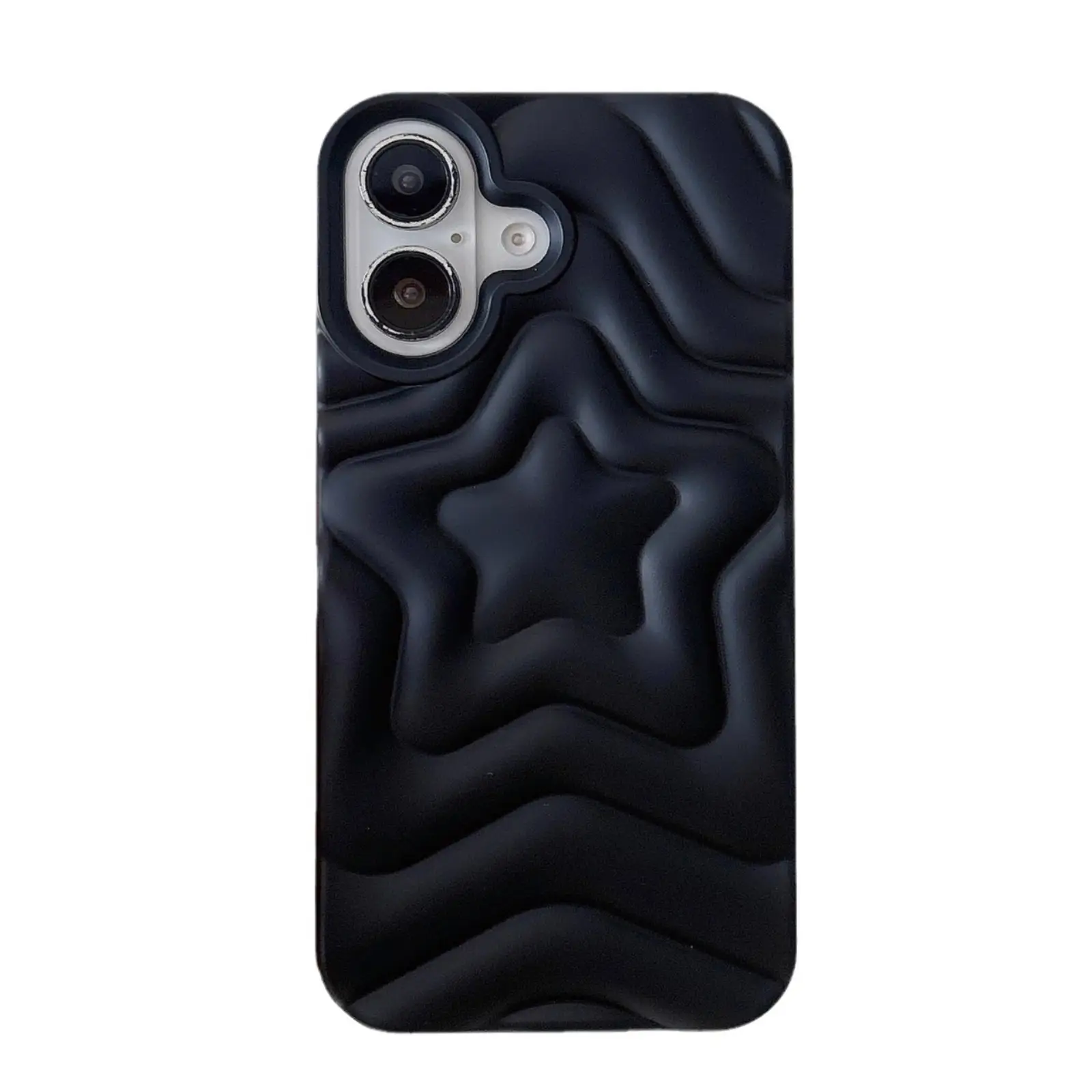 Simple Three-dimensional XINGX Skin Feeling Solid Color Phone Case