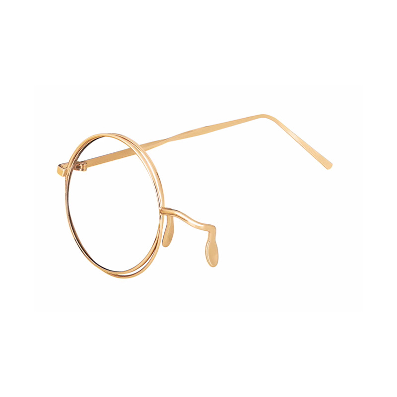 Single-piece Single-side Glasses British Detective Frame - Image 3