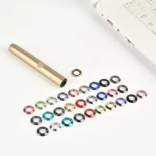 For IQO LUMA Cigarette Holder Colorful Circle With Dismantlement Tool Replacement Cap