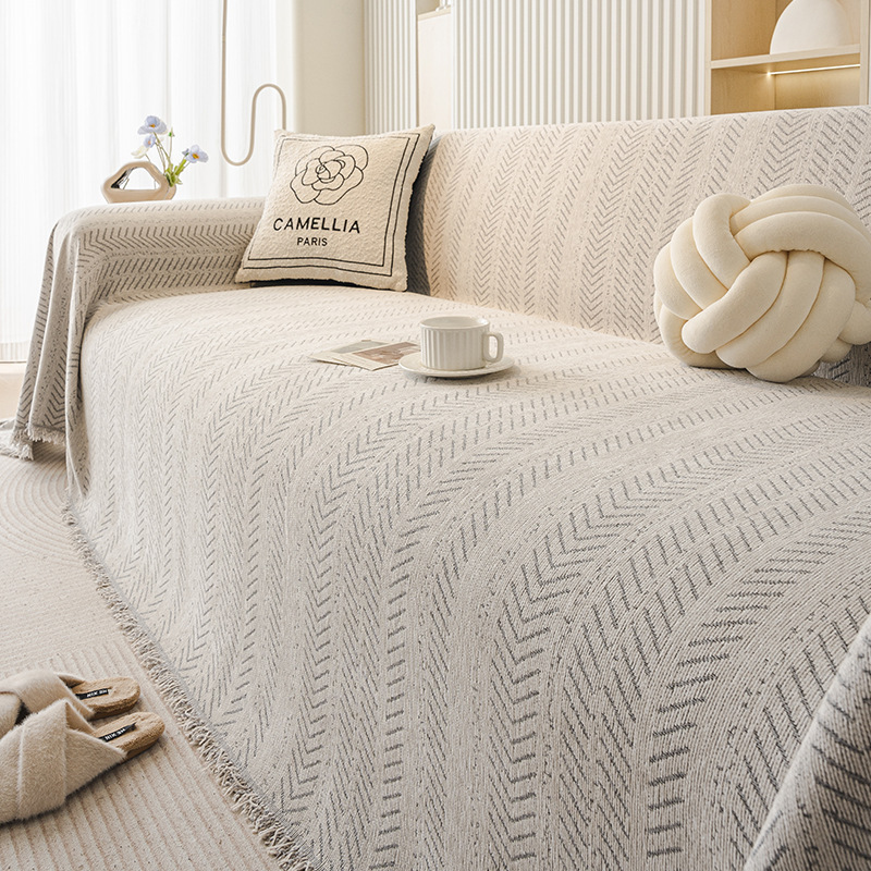 French Chaise Longue Sofa Cover Is Soft And Comfortable