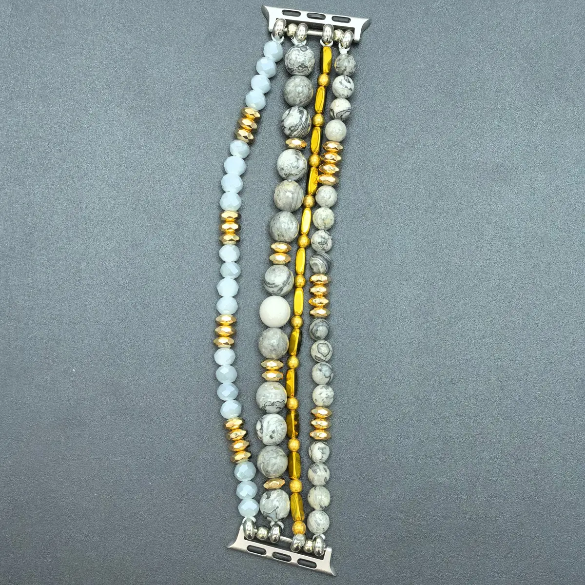 Bohemian Natural Stone Beaded Band