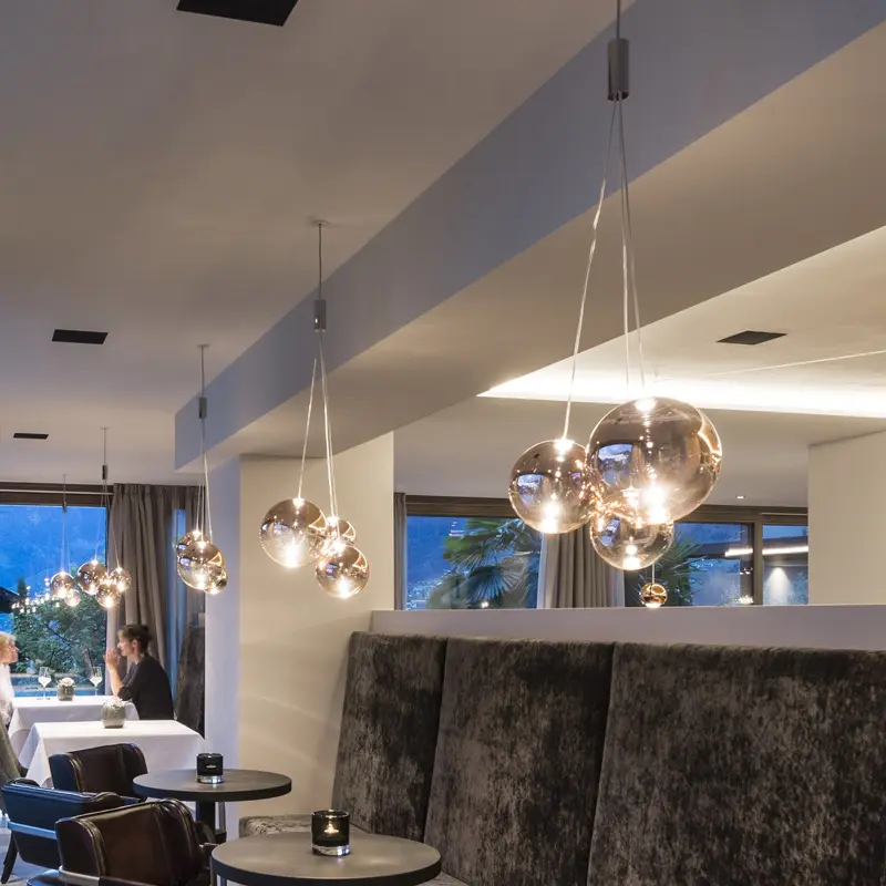 Multi-Head Bubble Chandelier Modern And Stylish Living