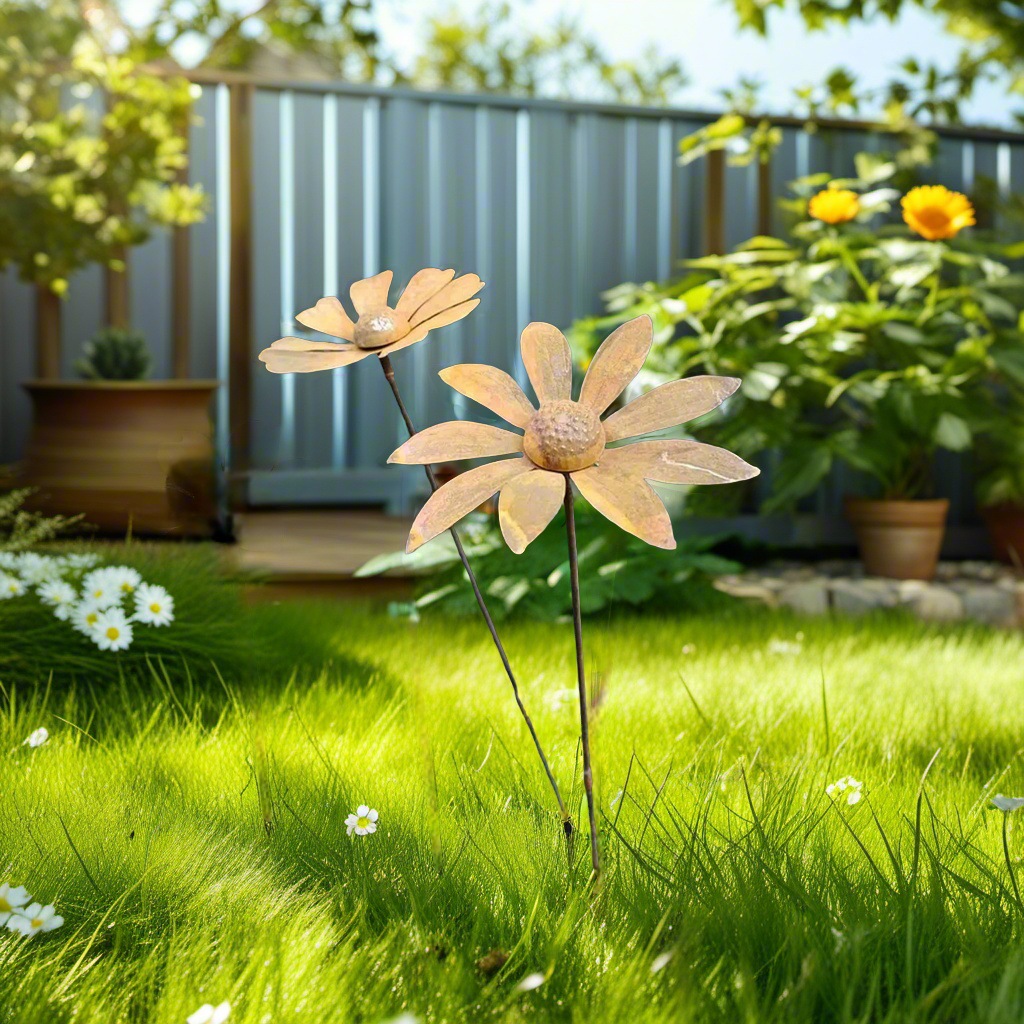 Creative Village Style Metal Garden Decor
