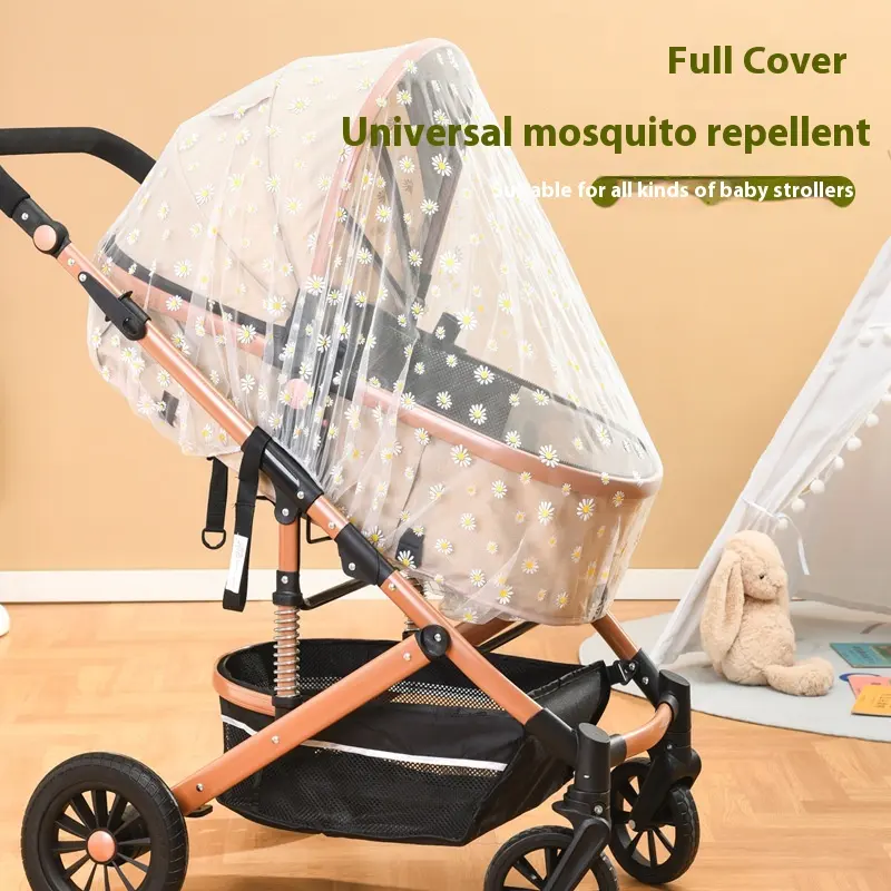 Infantile Mosquito Net Complete-type Printing Stroller Nets