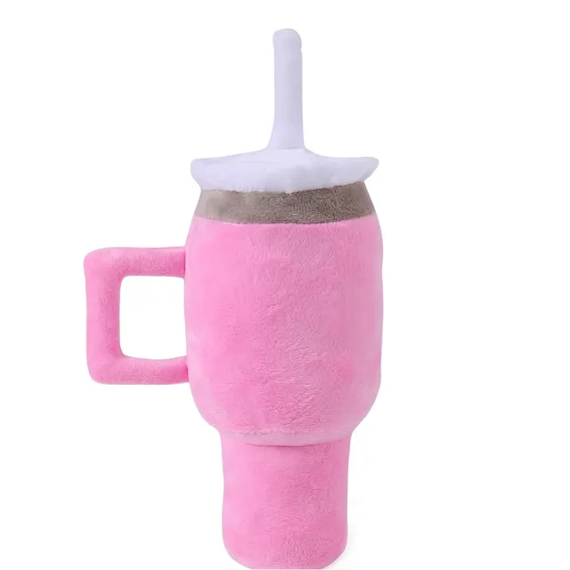 Dog Sound Toy With Handle Cup Pink - Shop at LoveMi