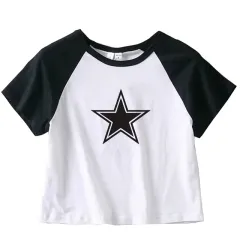 Women's Fashion Printed Short Sleeve - Type A Xingx Hollow Out - View 1