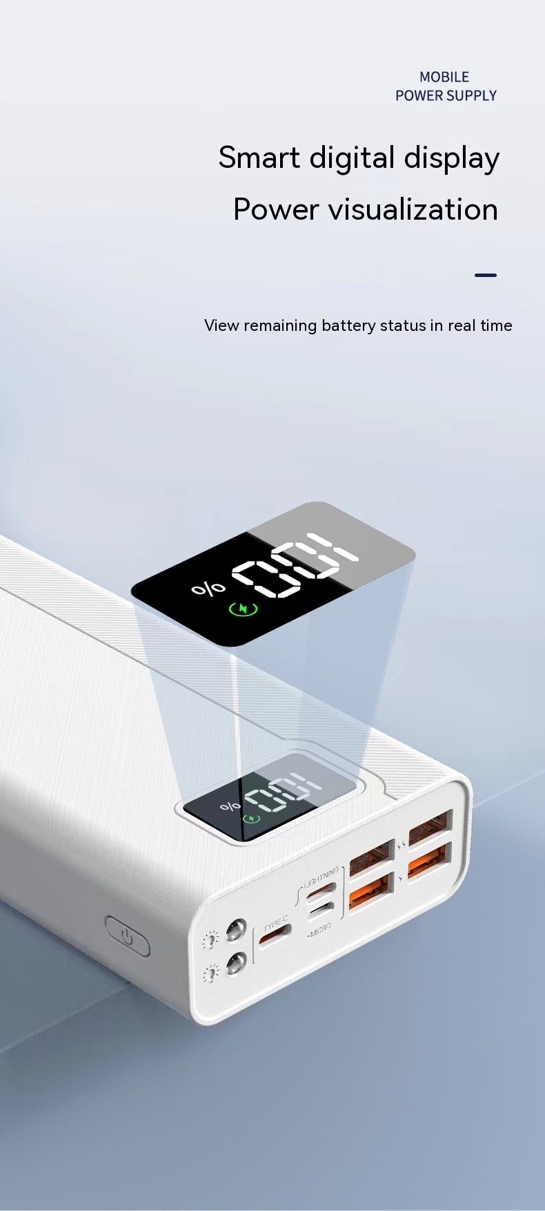 Large Capacity Power Bank 15