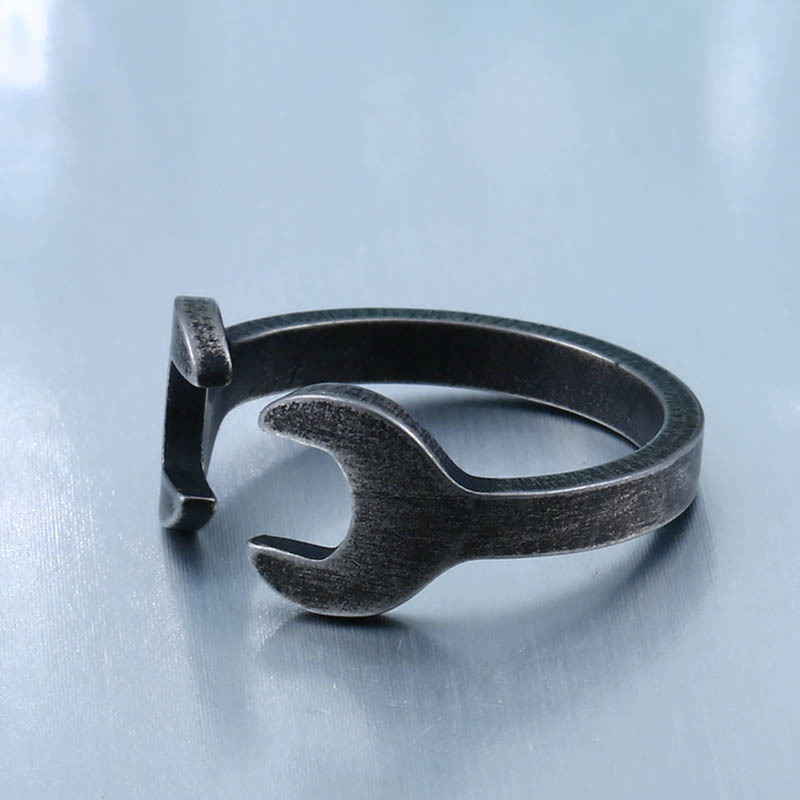 Open-end Wrench Ring For Men And Women