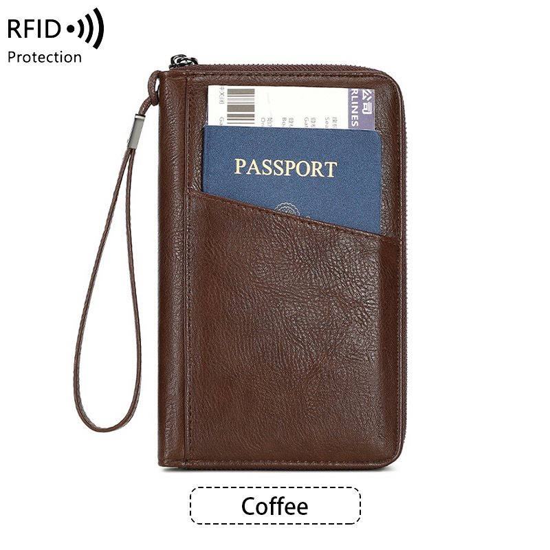 Fashion Personality And Versatility Passport Wallet - Image 11