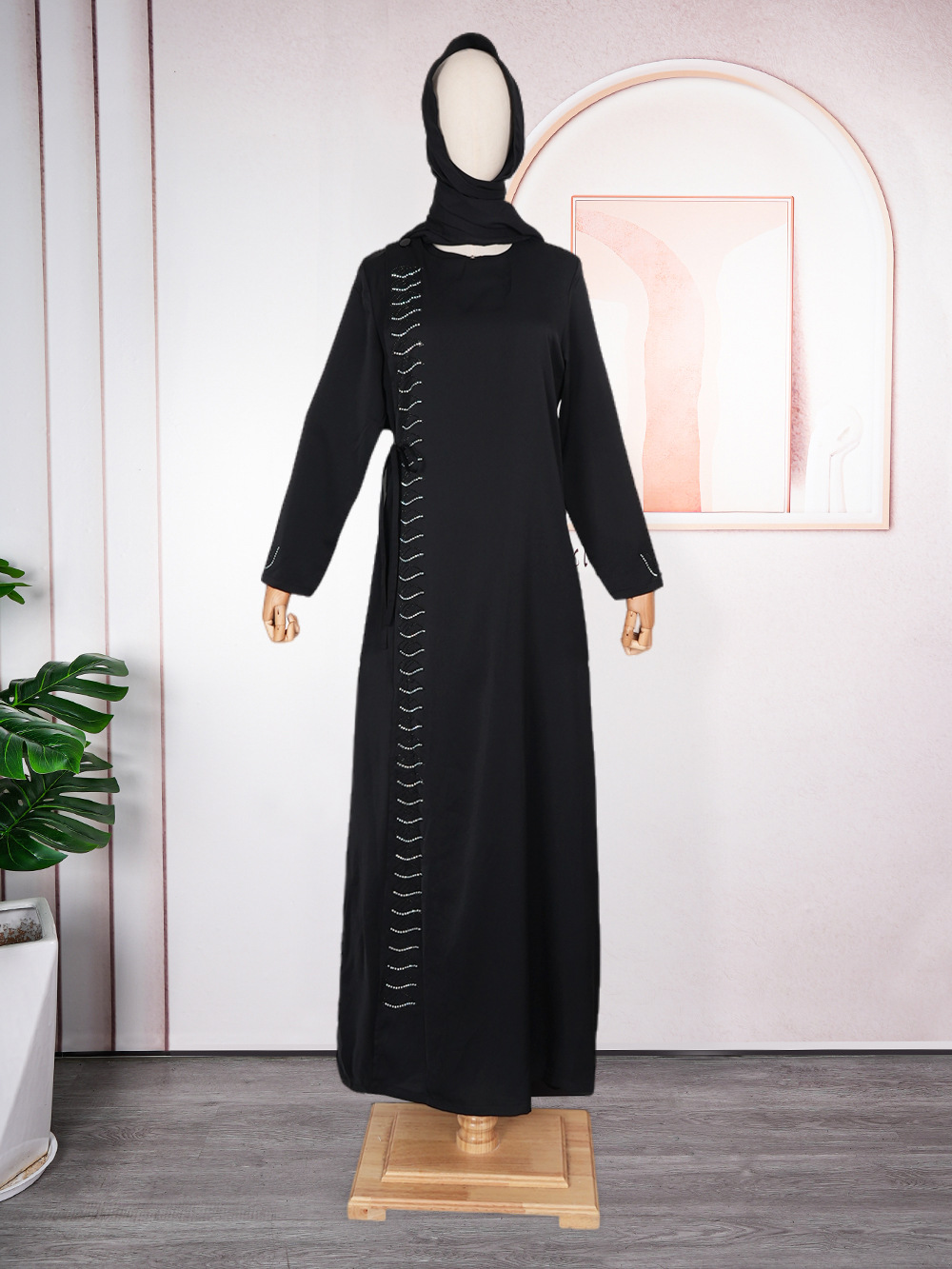 Two-piece Zipper Cardigan Dress