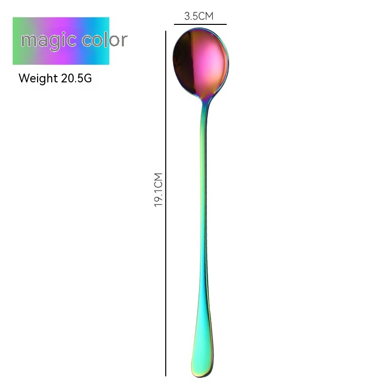 Magic Color Round Spoon