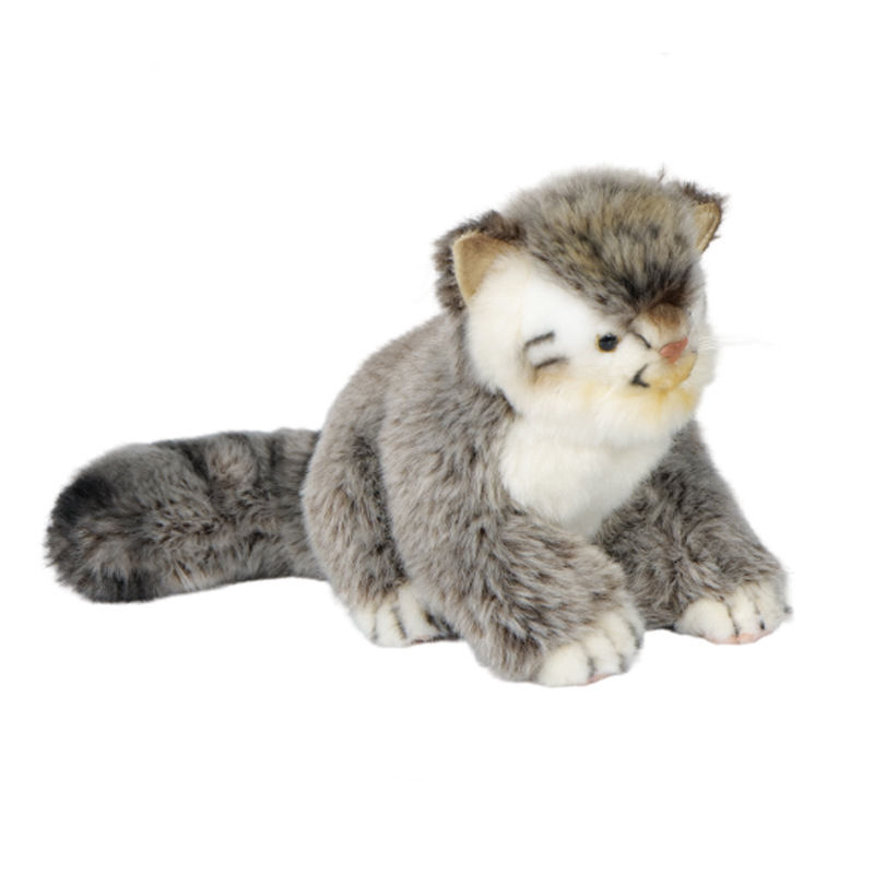 Super-realistic And Adorable Pallass Cat Plush Toy
