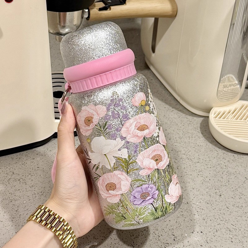 Portable Stainless Steel New Titanium-Plated Insulated Cup — foto 12
