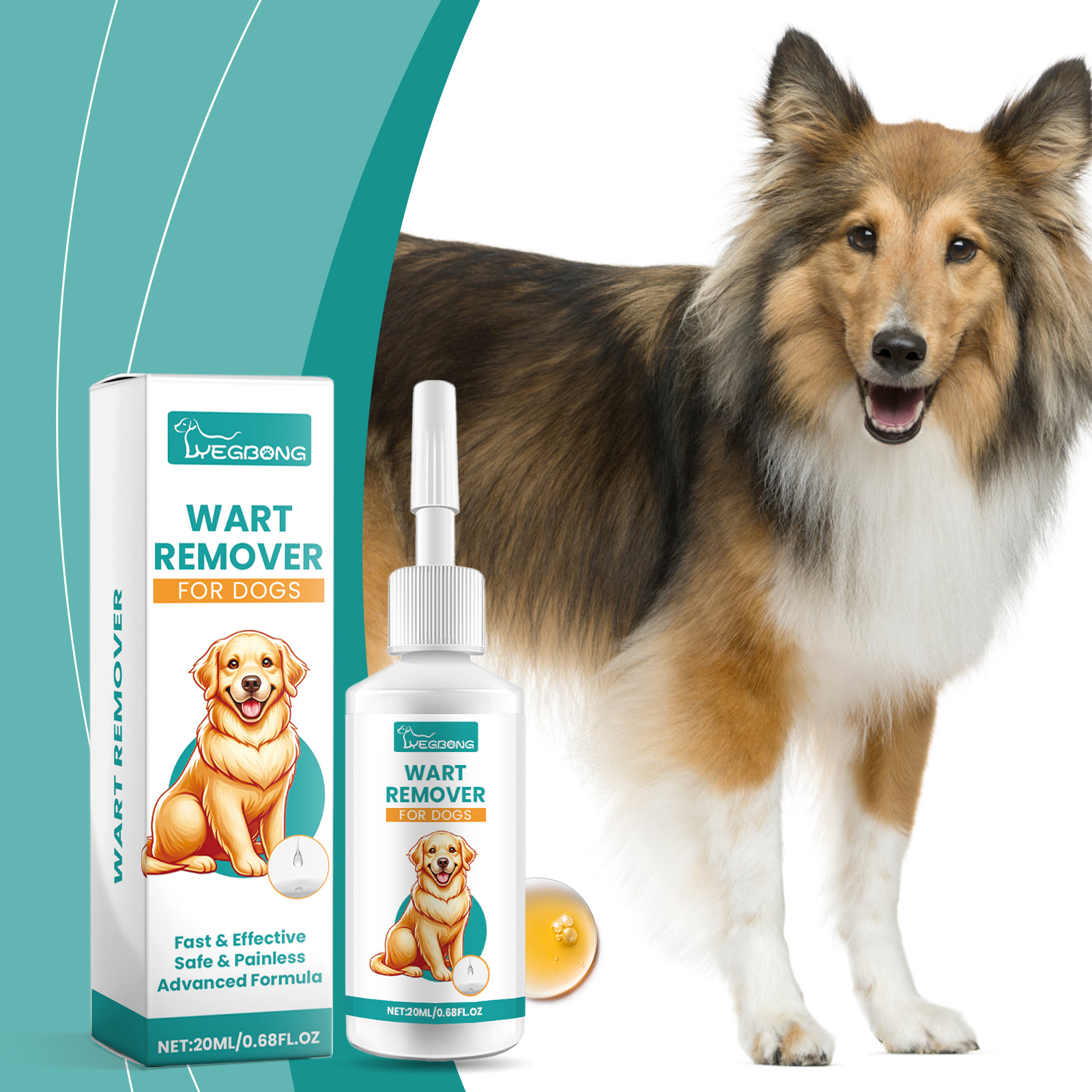 Mild Cleaning Pet Skin Kew External Daily Care Cue Liquid