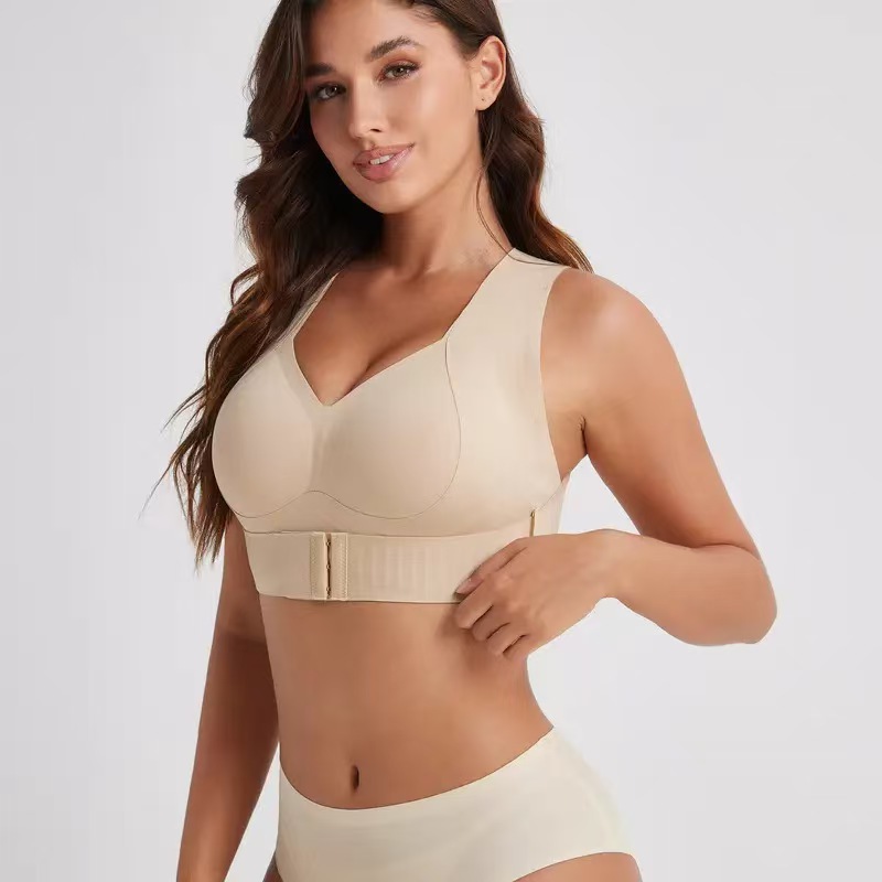 Large-size Bra Posture-correcting Breathable Push-up And Anti-sagging