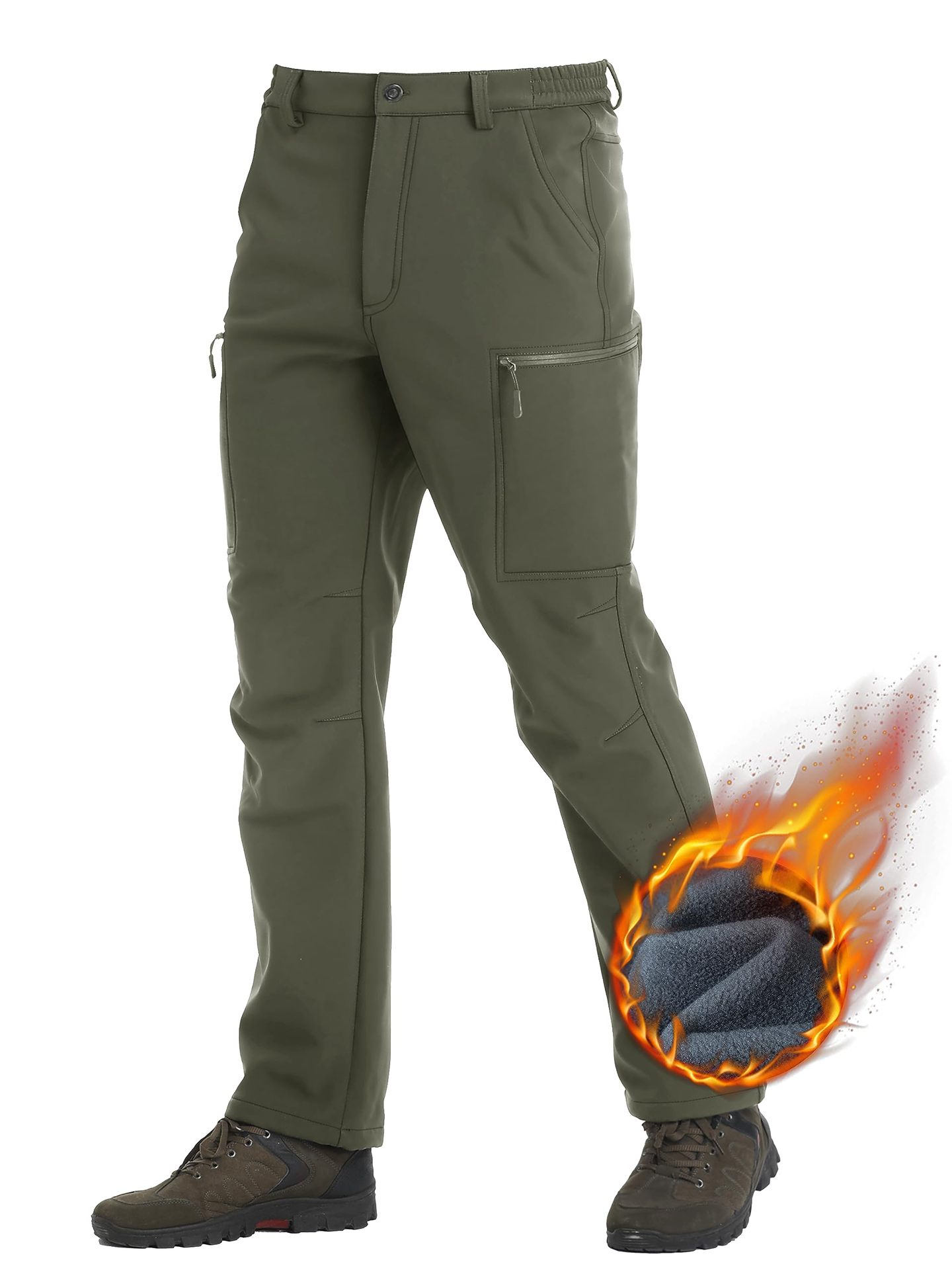 Straight-leg Outdoor Hiking Pants Designed For Larger Sizes