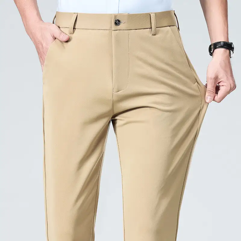 Men's Casual Trousers Business Trousers Loose