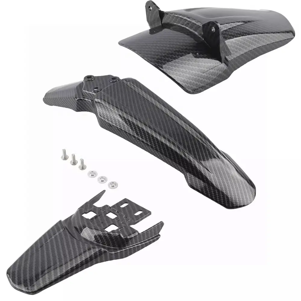 Applicable To SUR-RON Light Bee Electric Off-road Motorcycle Modification Fender Carbon Fiber Shock Rear Splash Guard