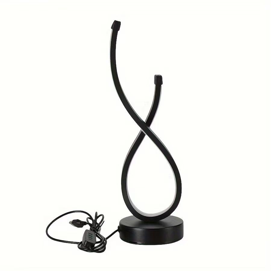 Modern Than Heart-shaped 3-color Adjustable LED Table Lamp