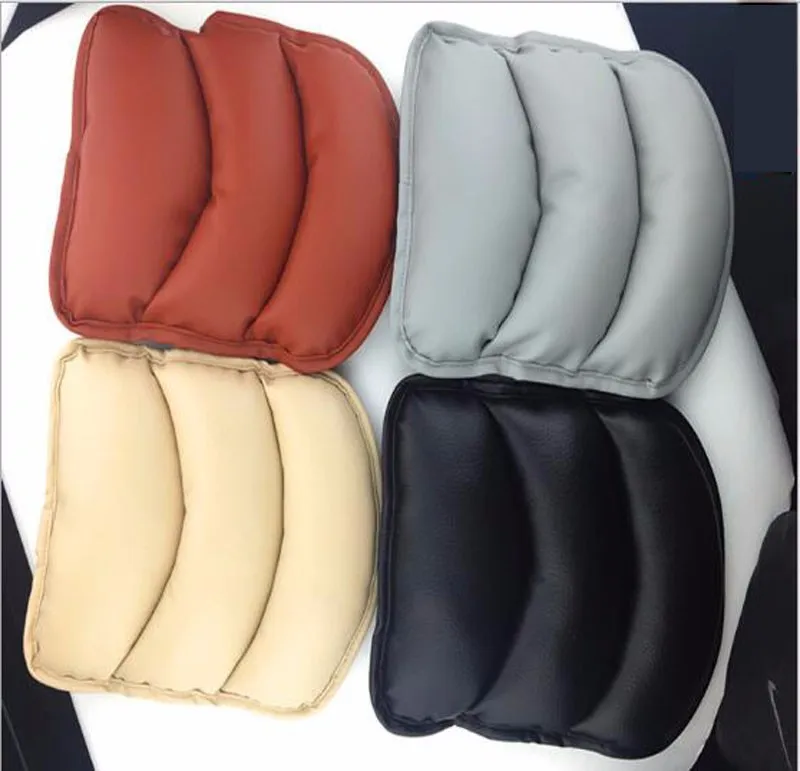 01 Car Covers Car Seat Cover Soft Leather Auto Center Console Arm Rest Seat Box Padding Protective Case PU Mats Cushion