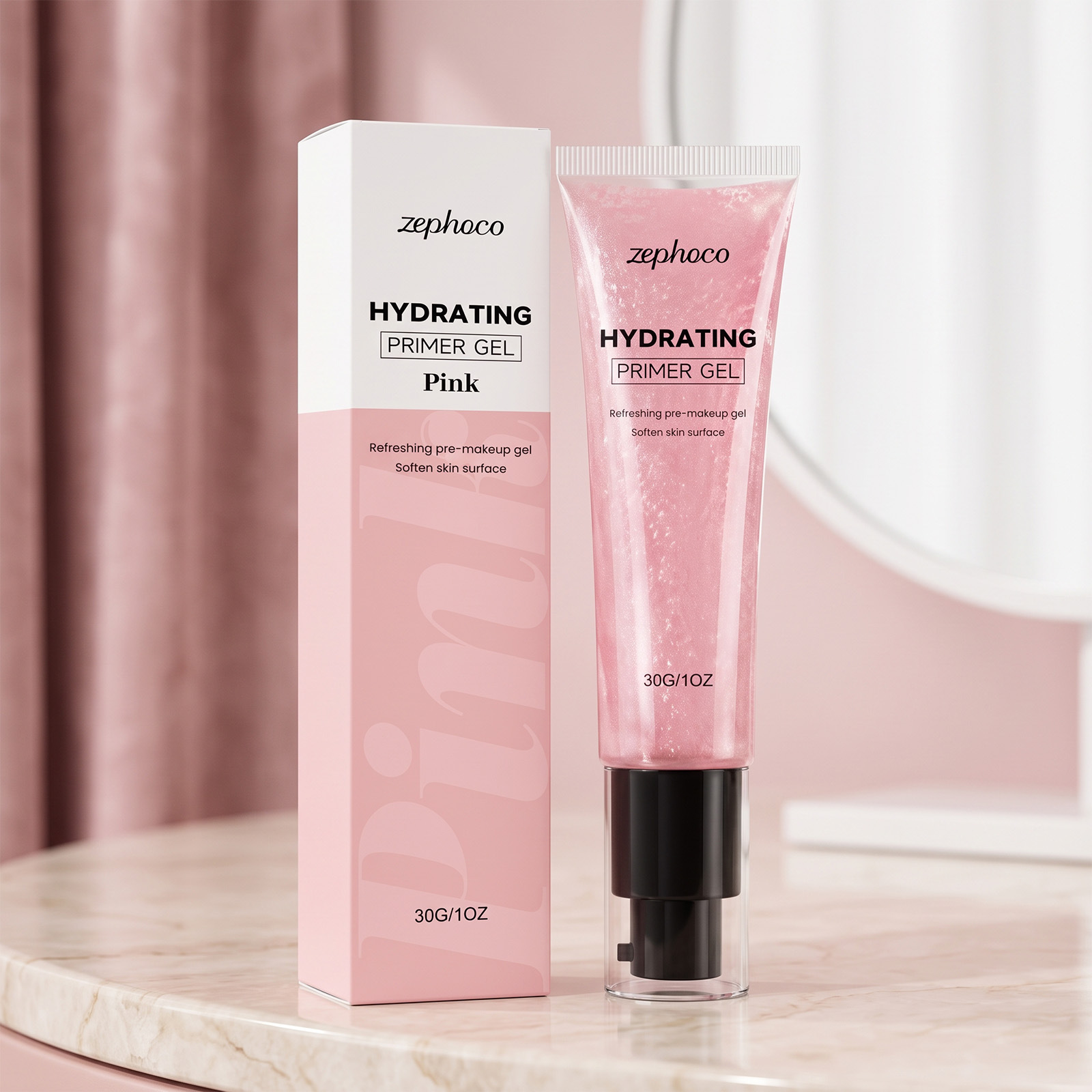 Pre-makeup Hydrating Gel Moisturizes And Softens The Skin Refining The Complexion