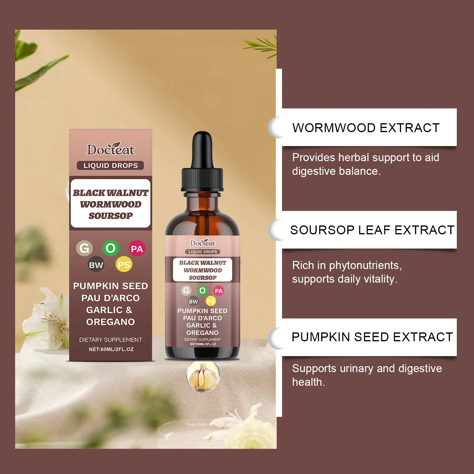 Black Walnut Intestinal Cleansing Drops