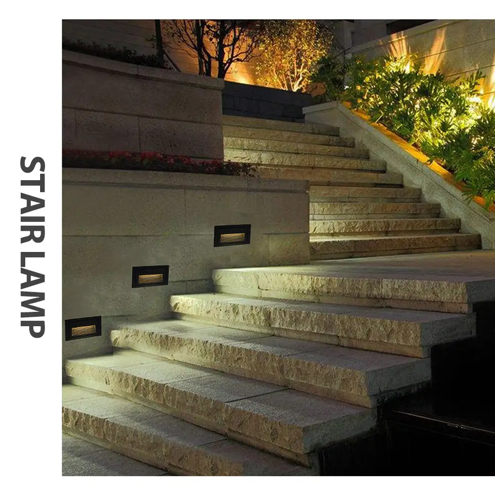 Stair Ladder Led Footlight Embedded Concealed
