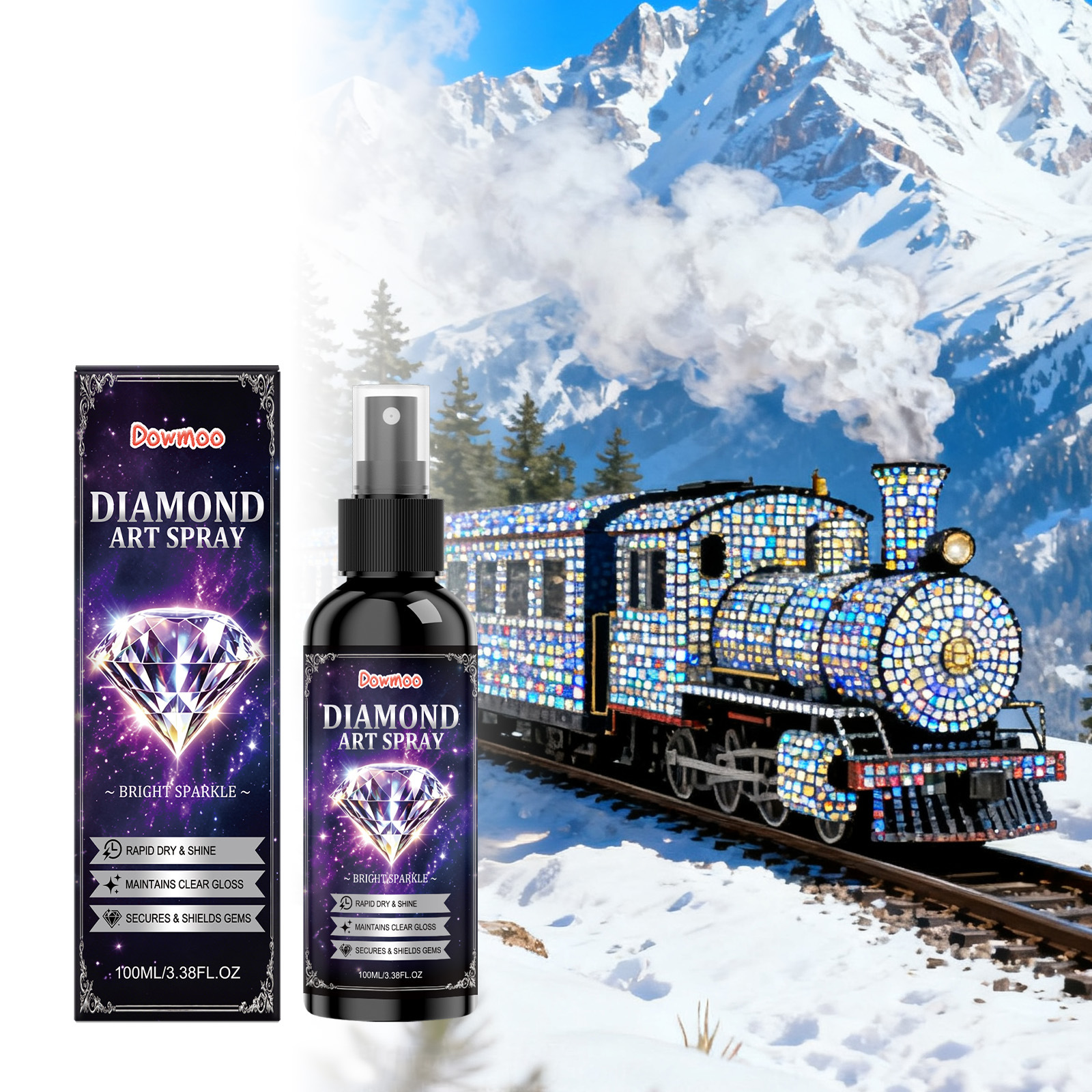 Diamond Painting Spray Prevents Smudging And Protects The Diamonds
