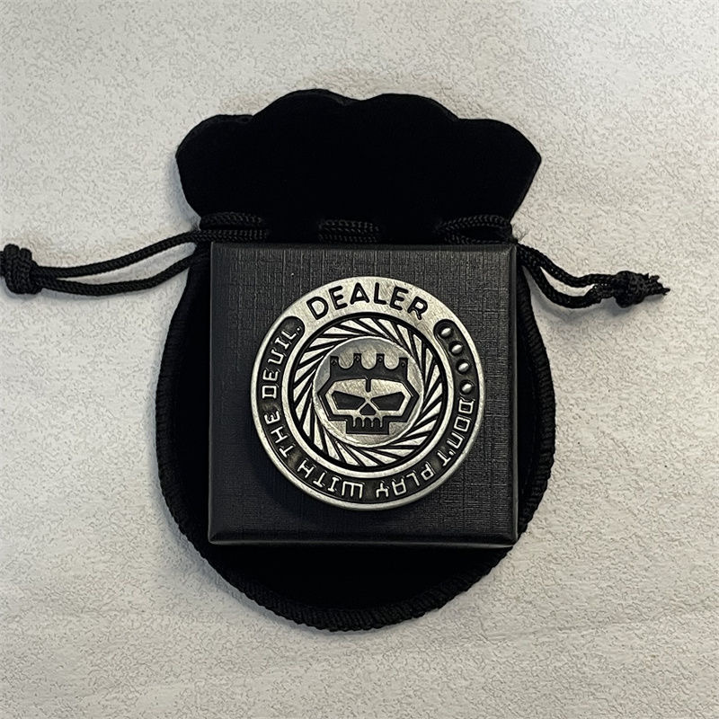 Metal Clacking Coin Stress Relief Toy EDC Fidget Popper For Anxiety Relief - Blind Box Gift For Teens And Adults Satisfying Click Sound Sensory Tool