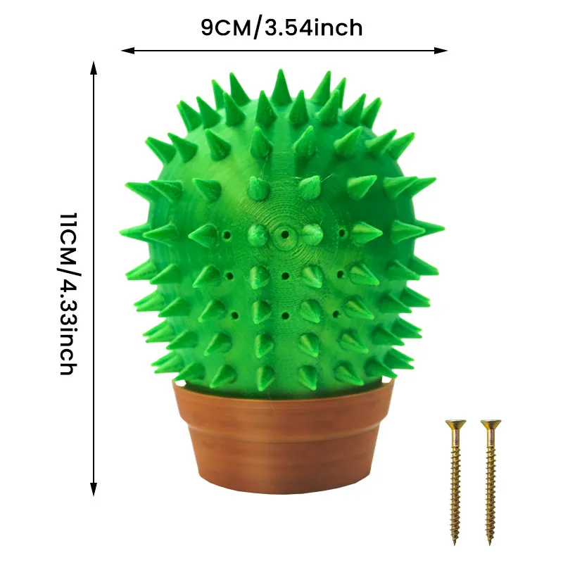 Creative Pet Automatic Comb Cactus Cat Scratch Board - Cactus Cat Scratch Board
