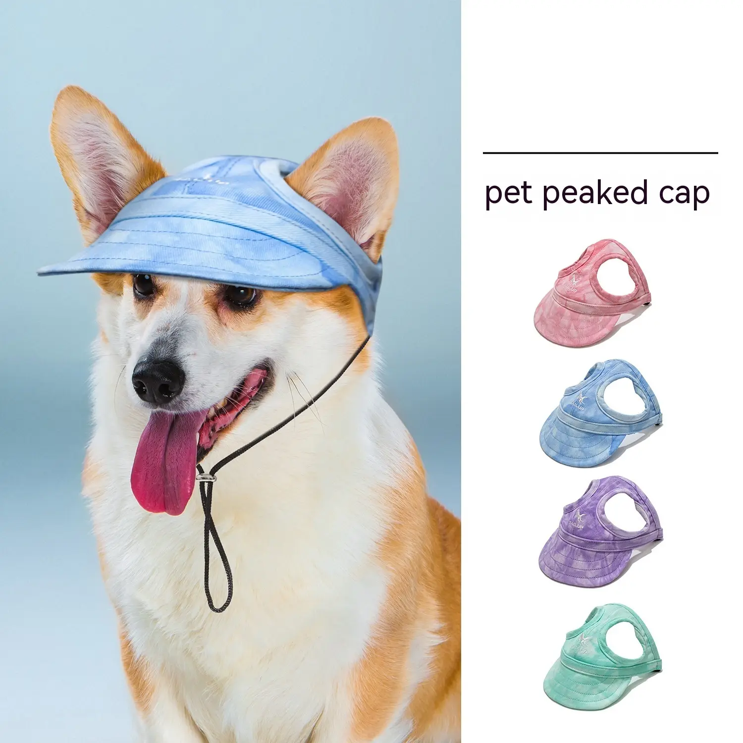 Pet Outdoor Supplies Puppy Peaked Baseball Cap
