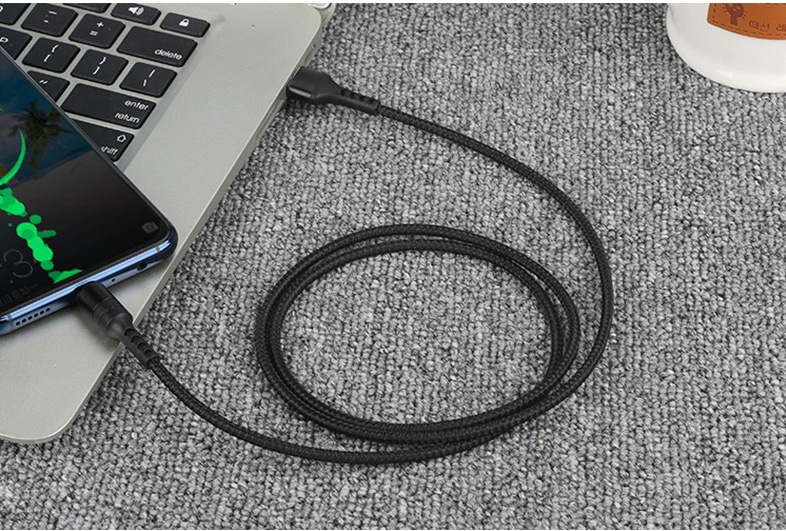 Braided Fast Charge Data Cable Charging - Image 9