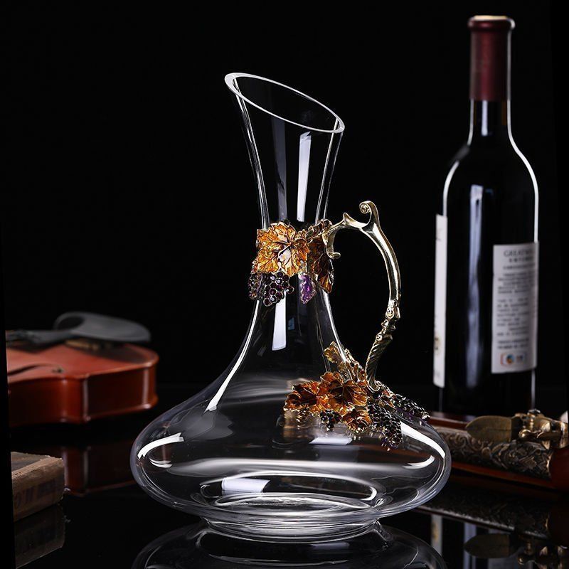 Golden Wine Decanter