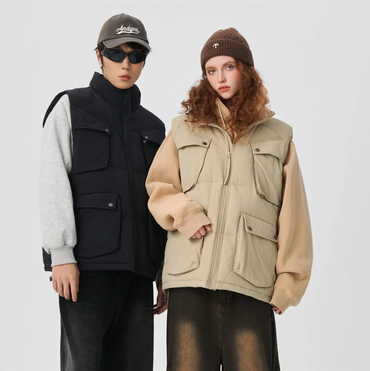 90 White Duck Down Keep Warm Outerwear
