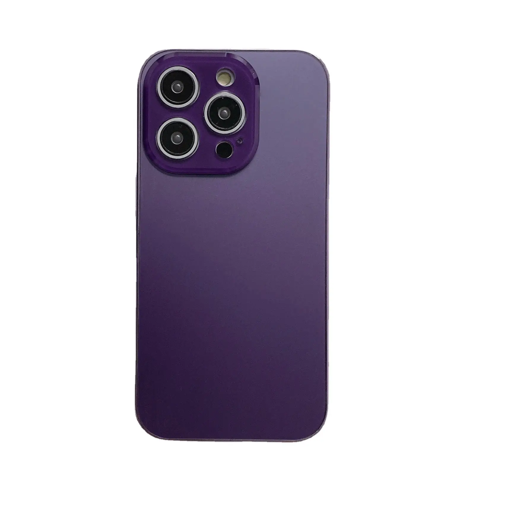 Electroplated Tpu Frosted Acrylic Phone Case