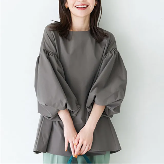 Summer Loose Large Women's Shirt Dark Gray - Shop at LoveMi