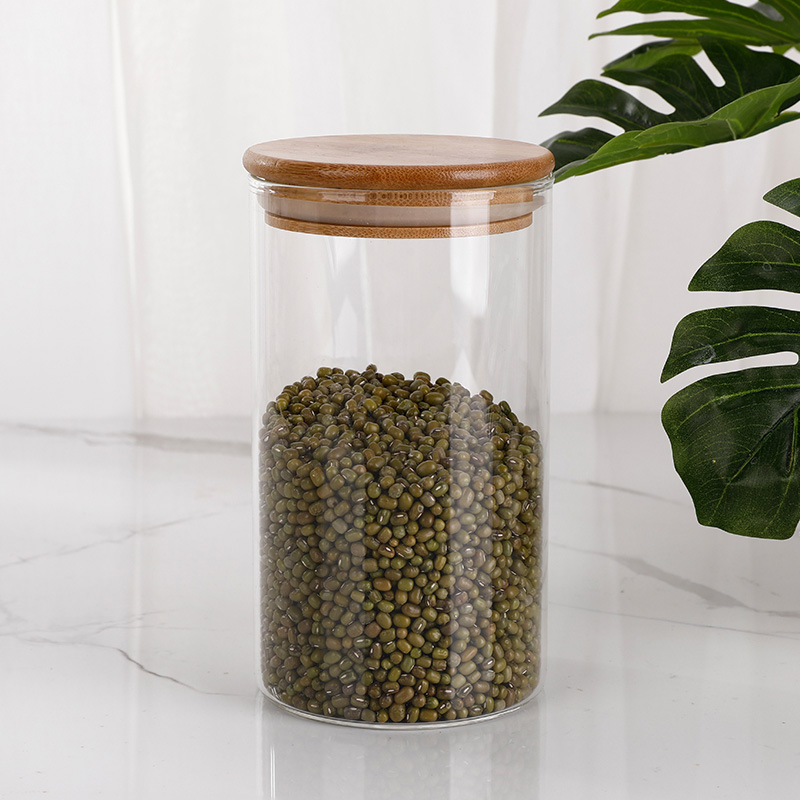 Storage Tank Borosilicate Glass Sealed Can Kitchen Storage Jar