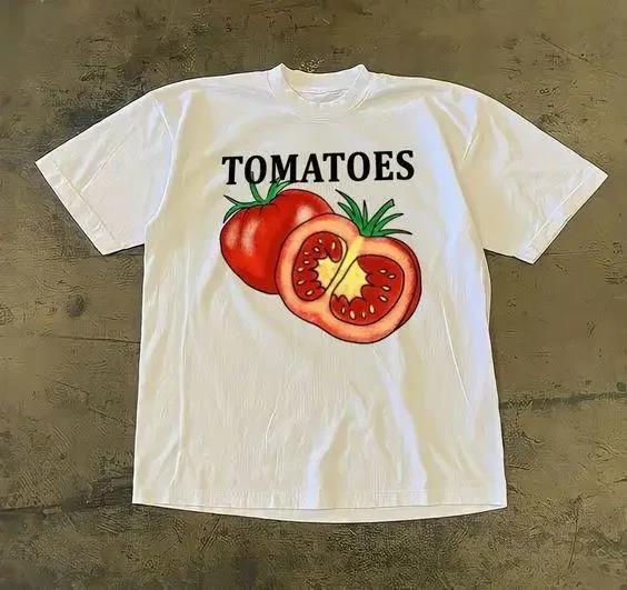 Women's Fruit Letter Print T-shirt