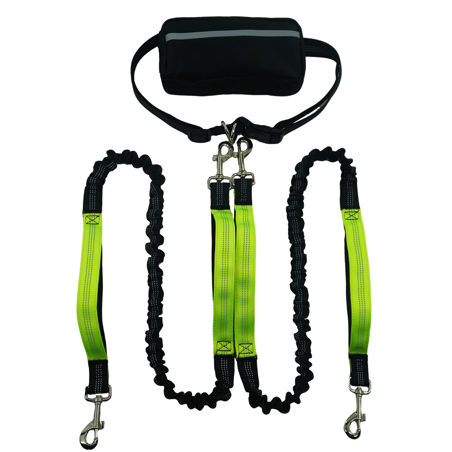 Multifunctional Running Waist Pack With Leash Portable For Dog Walking And Explosion-proof 7