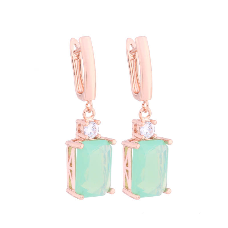 Stylish Vintage And Sophisticated Zircon Drop Earrings