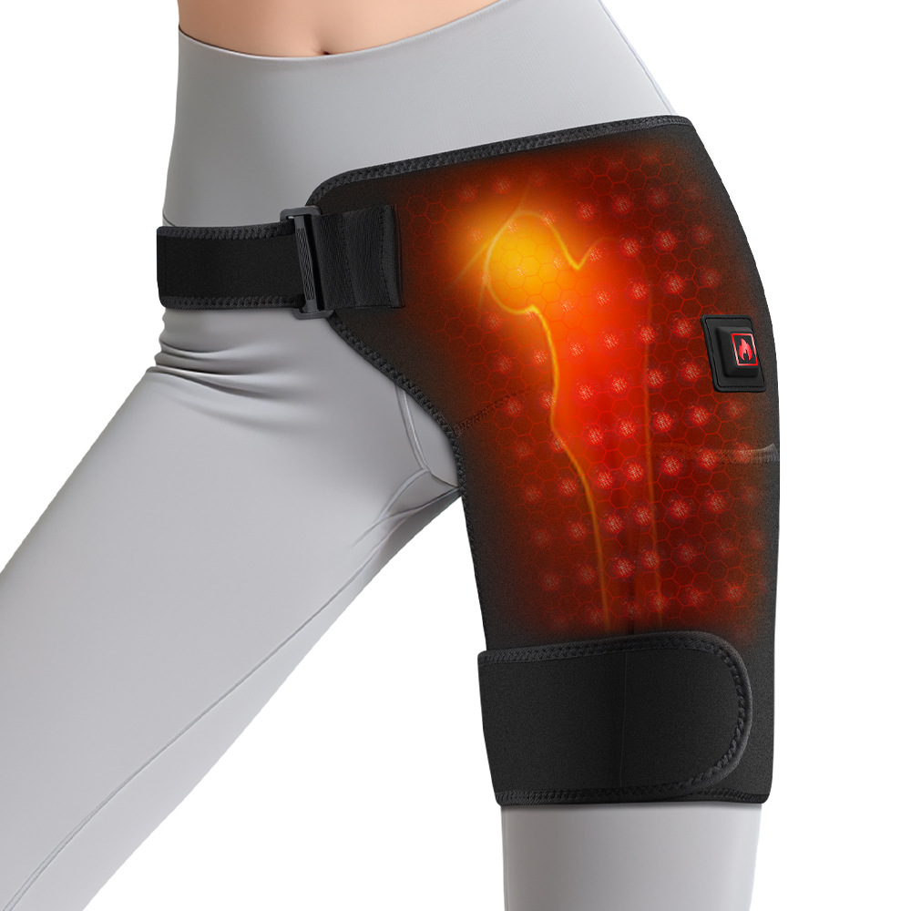 660nm Red Light Thigh Care USB-powered Heating And Massage For The Hip Area