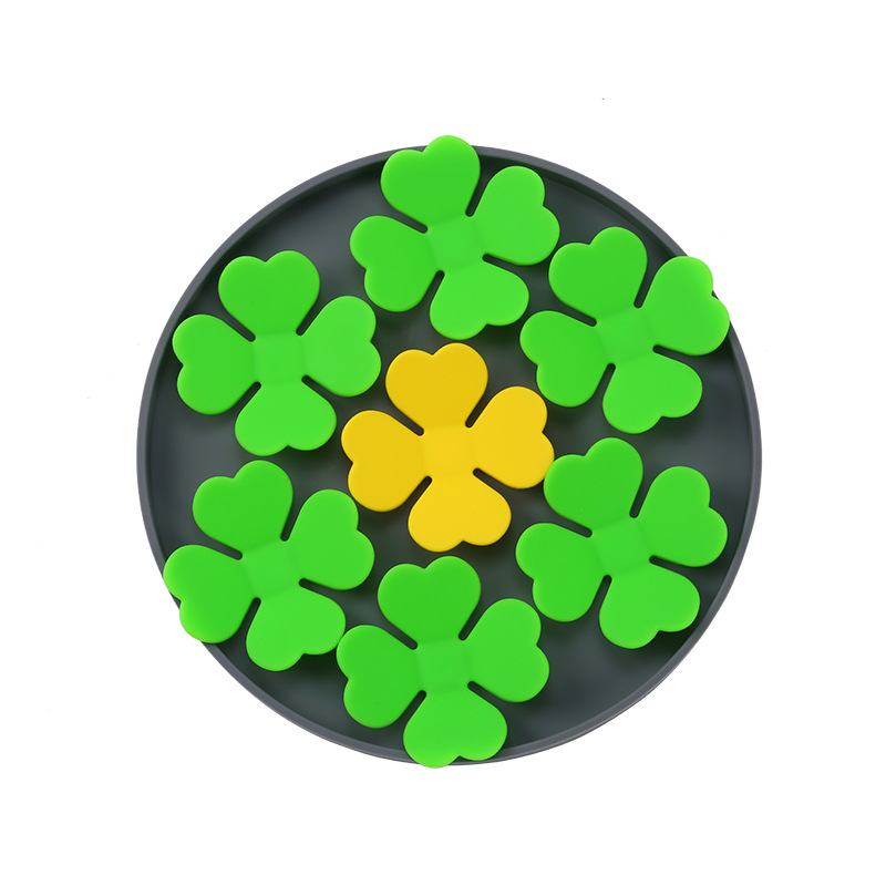 Round Yellow Green